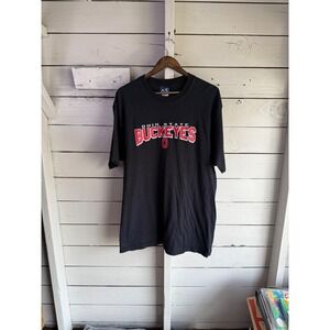 AS Ohio State Buckeyes T-Shirt Mens XL Black Short Sleeve NCAA Graphic Tee